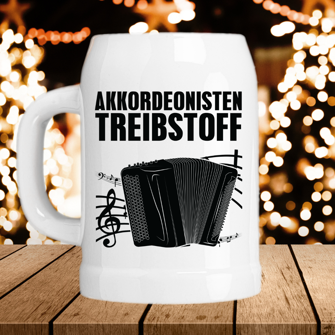 Musiker Treibstoff - Bierkrug 0.5 l