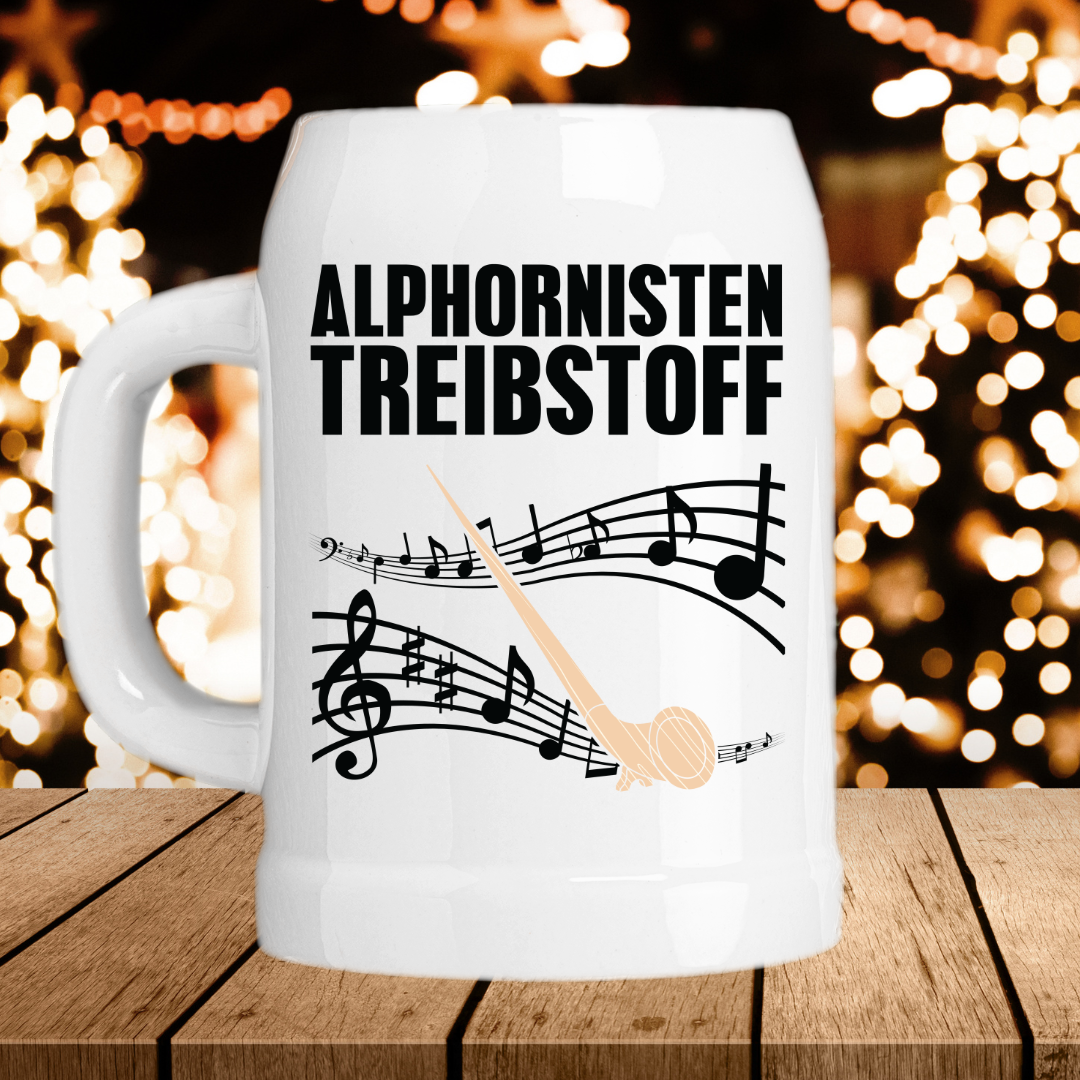 Musiker Treibstoff - Bierkrug 0.5 l