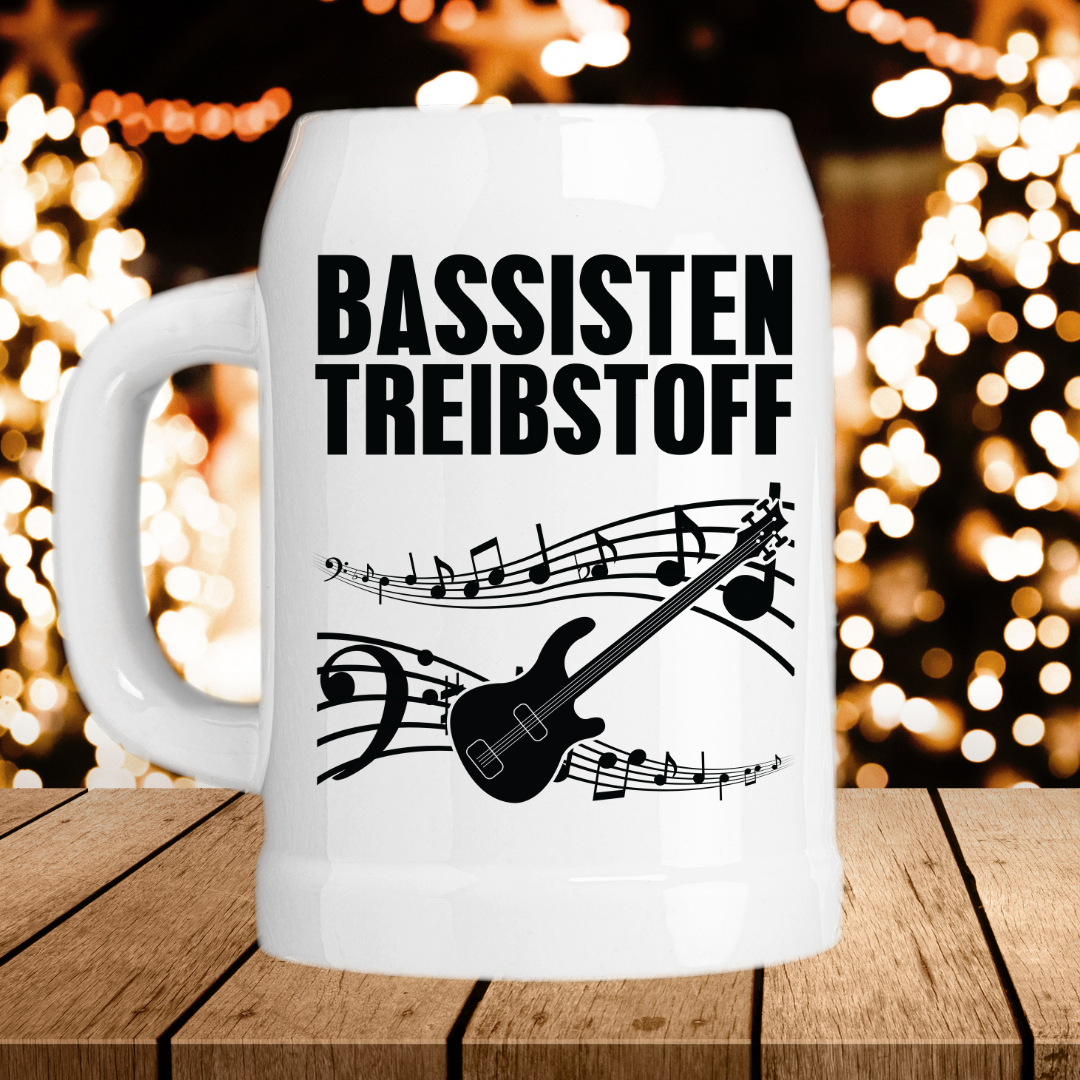 Musiker Treibstoff - Bierkrug 0.5 l