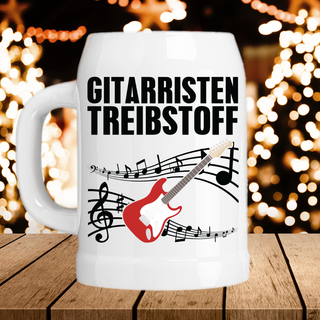 Musiker Treibstoff - Bierkrug 0.5 l