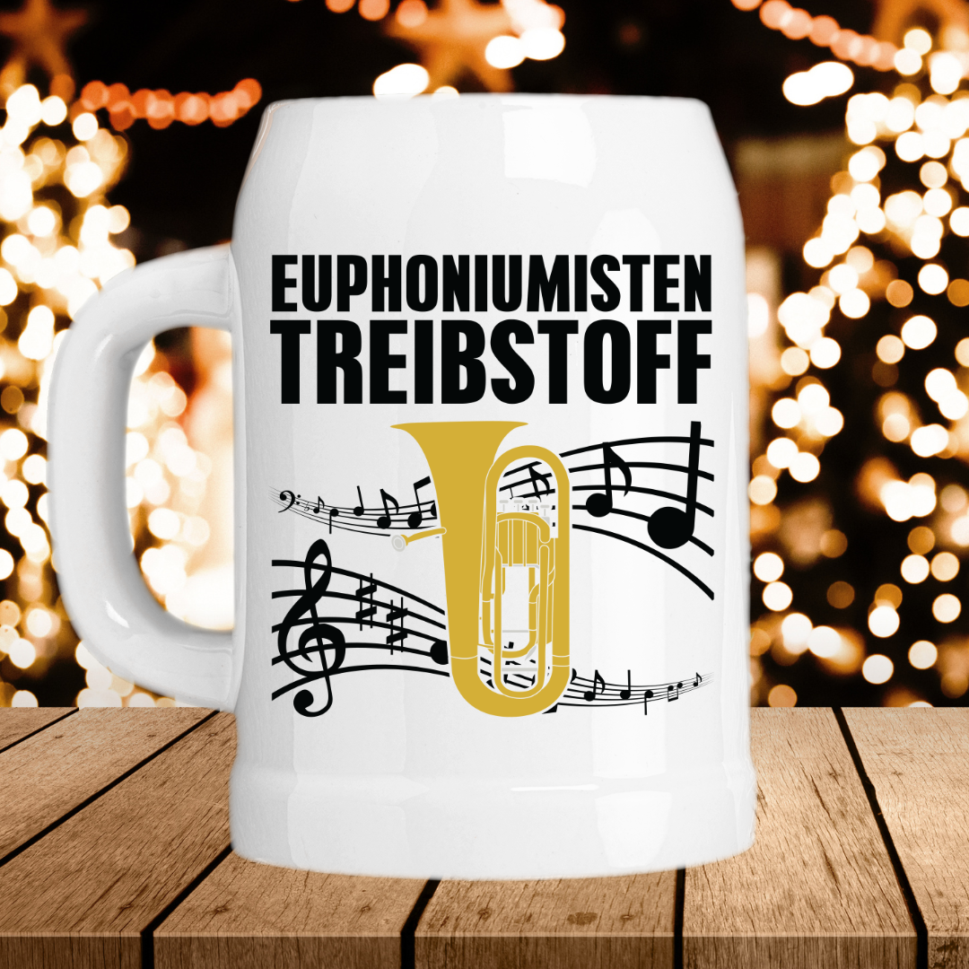 Musiker Treibstoff - Bierkrug 0.5 l