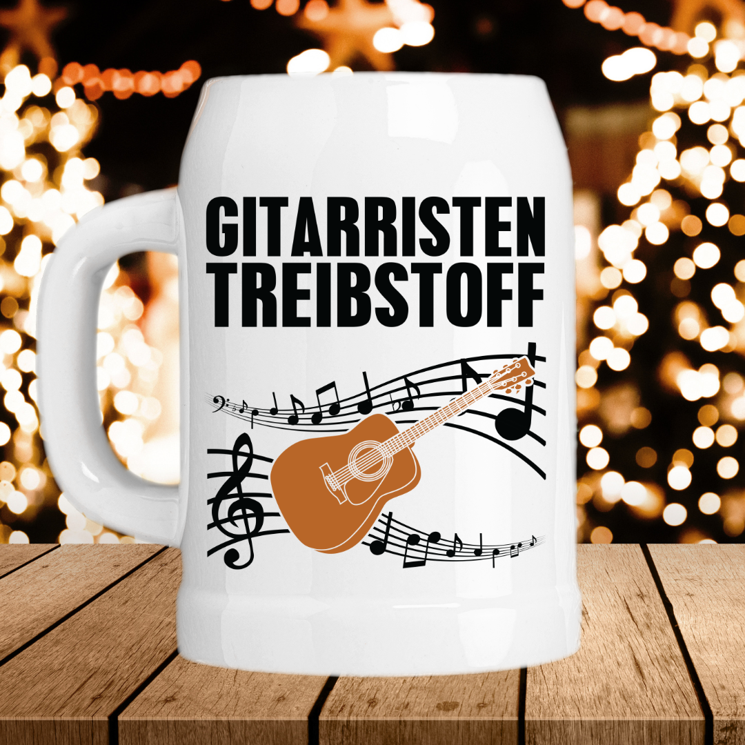 Musiker Treibstoff - Bierkrug 0.5 l