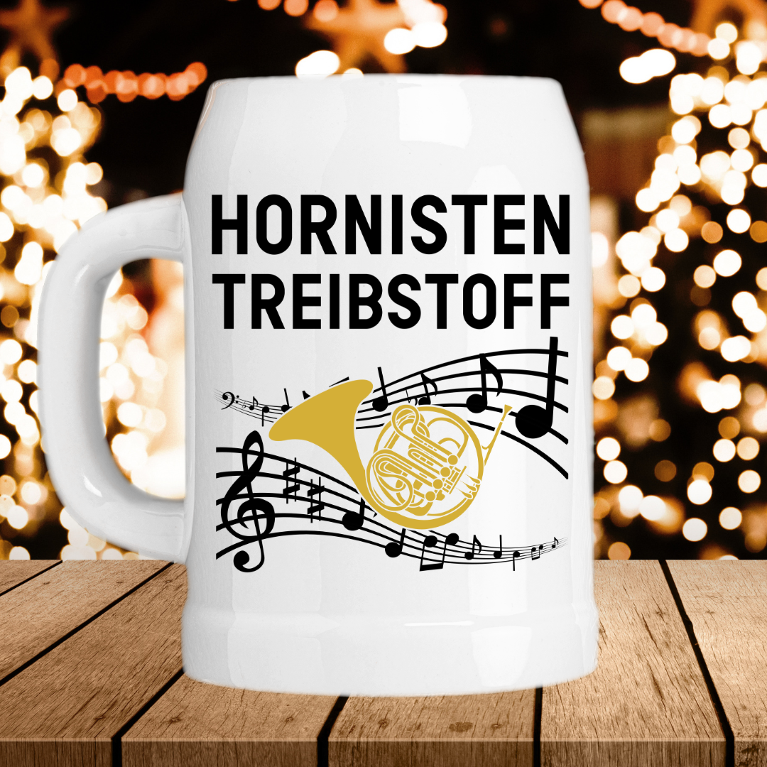 Musiker Treibstoff - Bierkrug 0.5 l