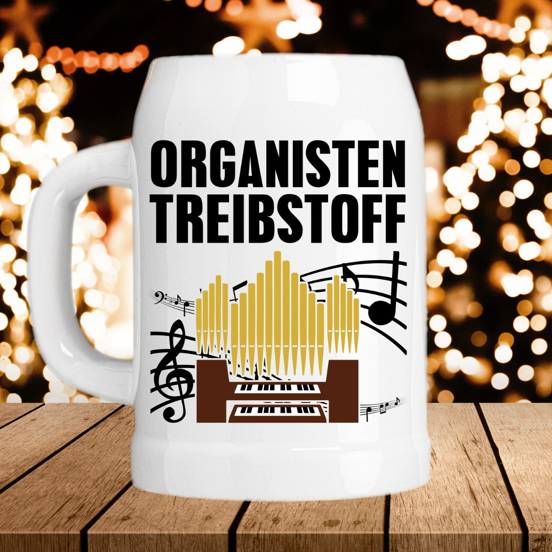 Musiker Treibstoff - Bierkrug 0.5 l