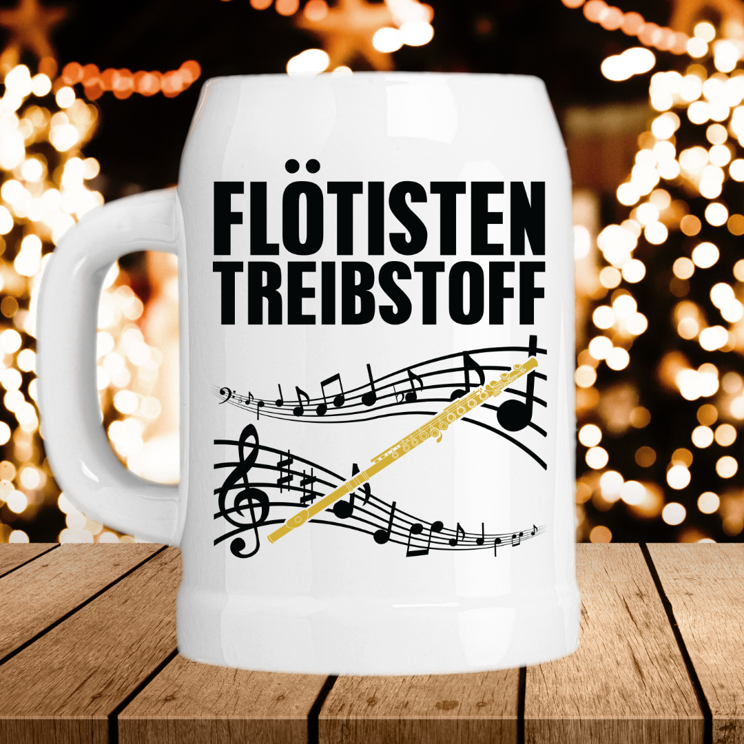 Musiker Treibstoff - Bierkrug 0.5 l