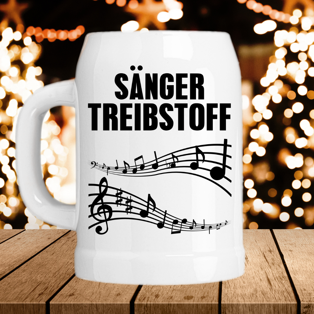 Musiker Treibstoff - Bierkrug 0.5 l