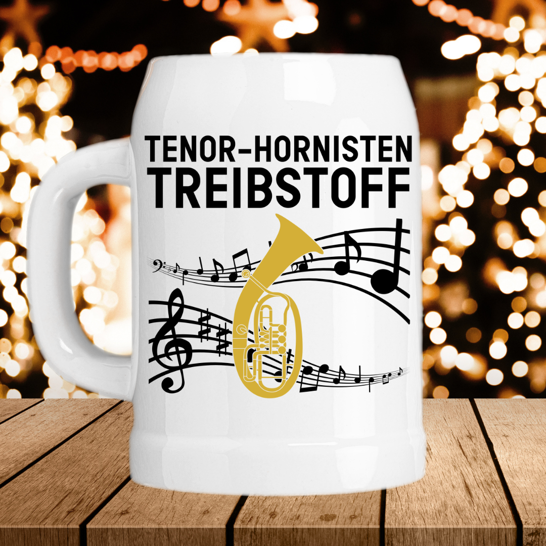 Musiker Treibstoff - Bierkrug 0.5 l