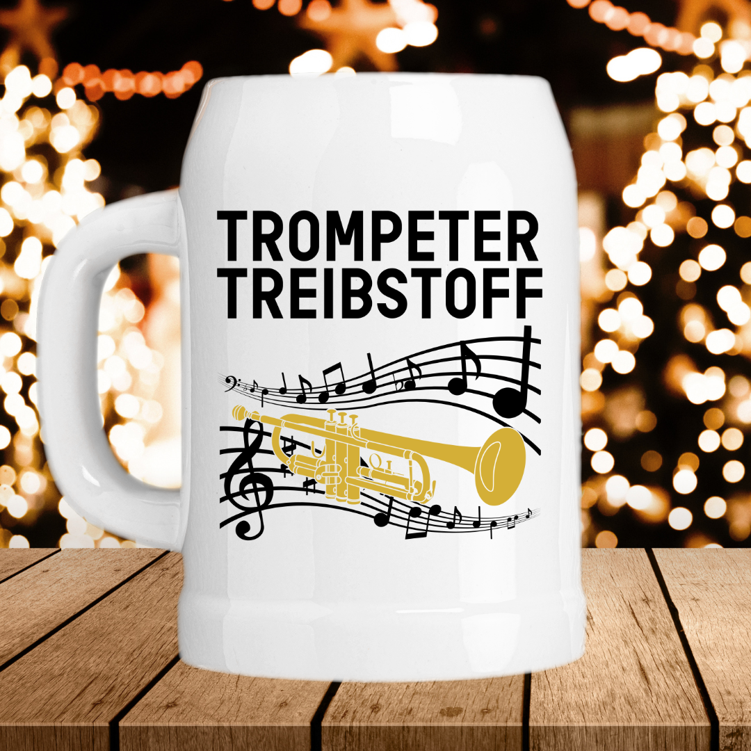 Musiker Treibstoff - Bierkrug 0.5 l