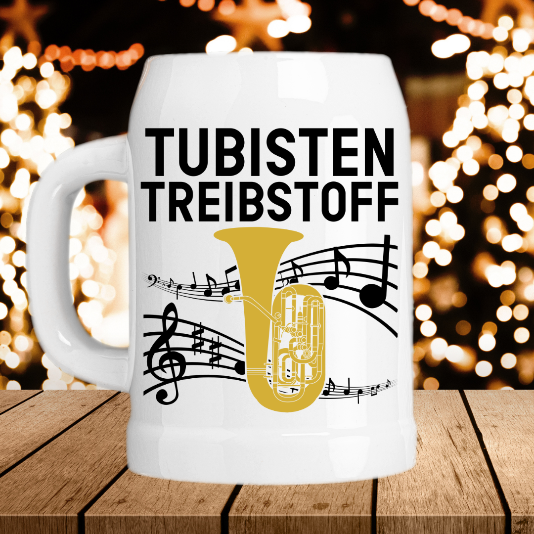 Musiker Treibstoff - Bierkrug 0.5 l